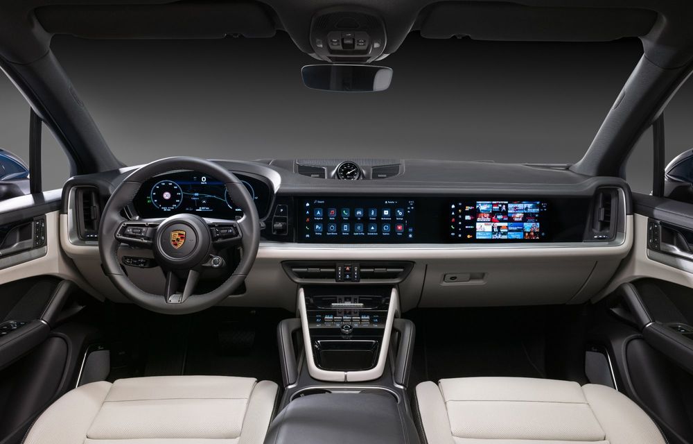 Am văzut și pipăit interiorul noului Porsche Cayenne facelift: 3 modificări importante - Poza 2