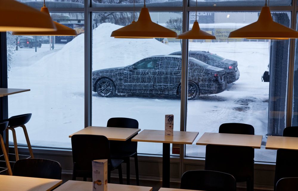 Imagini cu noul BMW i5 din timpul testelor de iarnă - Poza 27
