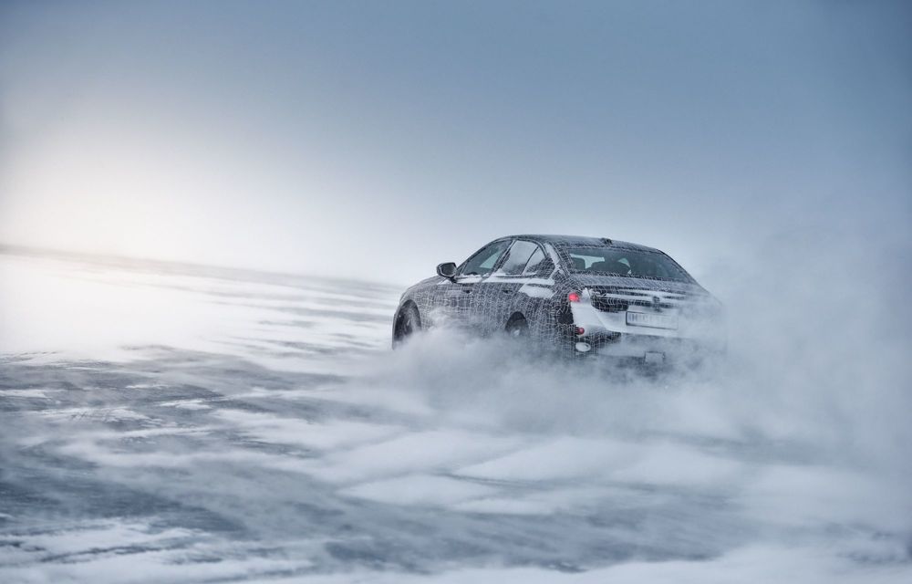 Imagini cu noul BMW i5 din timpul testelor de iarnă - Poza 58