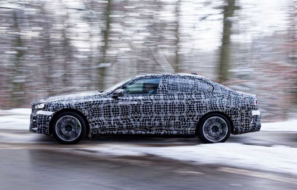 Imagini cu noul BMW i5 din timpul testelor de iarnă - Poza 69