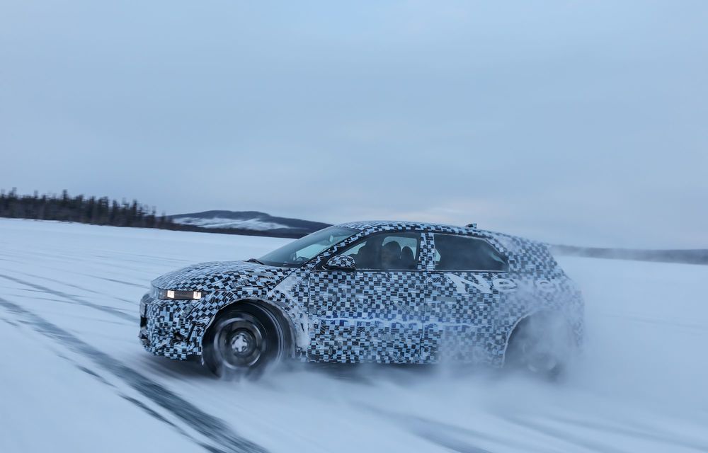 Imagini cu Hyundai Ioniq 5 de performanță: mod dedicat pentru drift - Poza 21