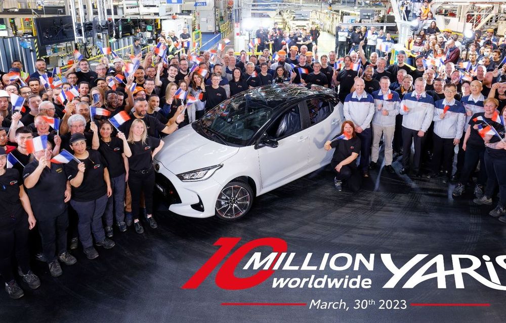 Toyota a construit 10 milioane de exemplare Yaris - Poza 1