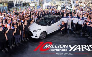 Toyota a construit 10 milioane de exemplare Yaris