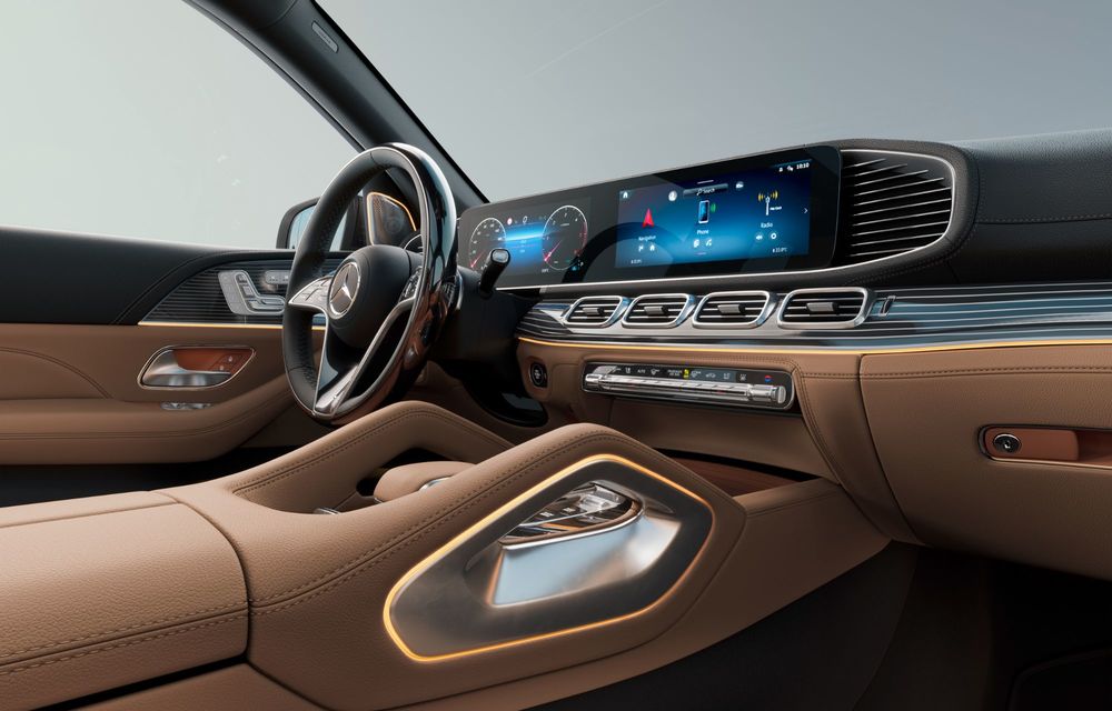 Noul Mercedes-Benz GLS facelift: grilă nouă și motorizări mild-hybrid - Poza 8