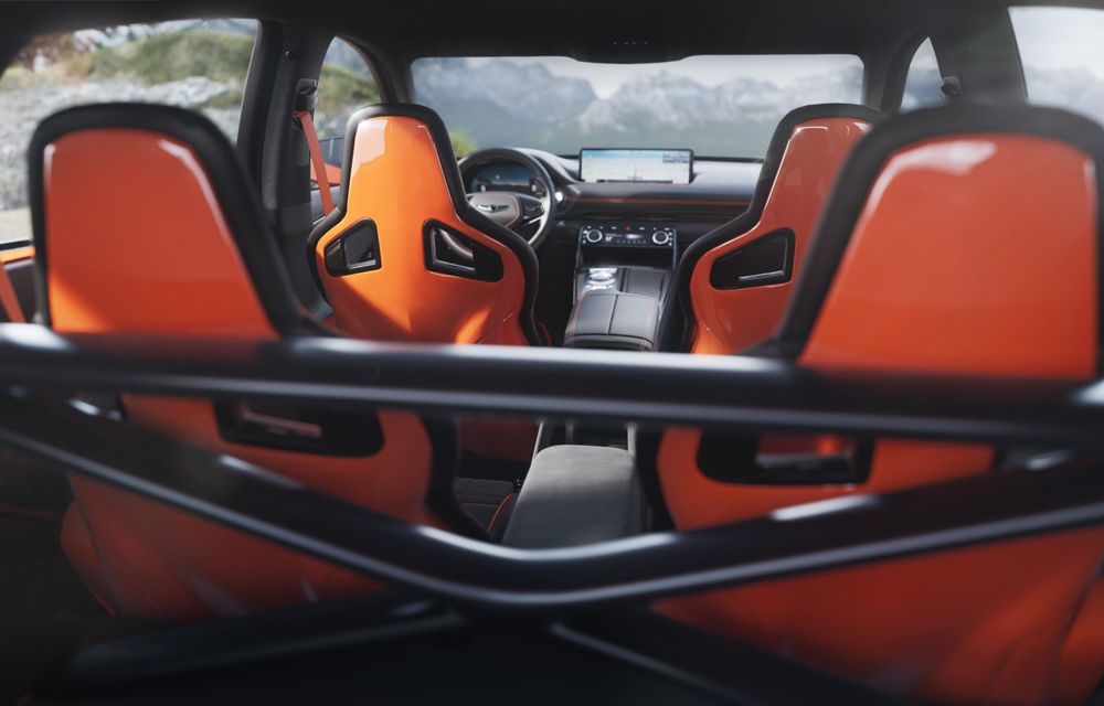 Genesis prezintă conceptul GV80 Coupe Concept: anunță un viitor SUV coupe de performanță - Poza 10