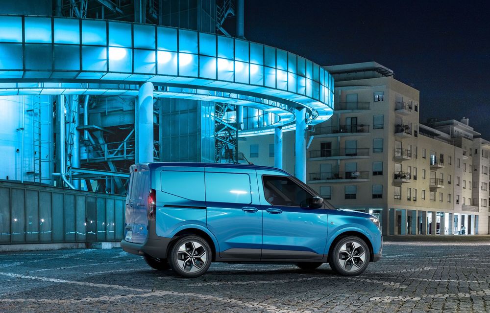 Aceasta este prima electrică care va fi produsă în România: Ford e-Transit Courier - Poza 4