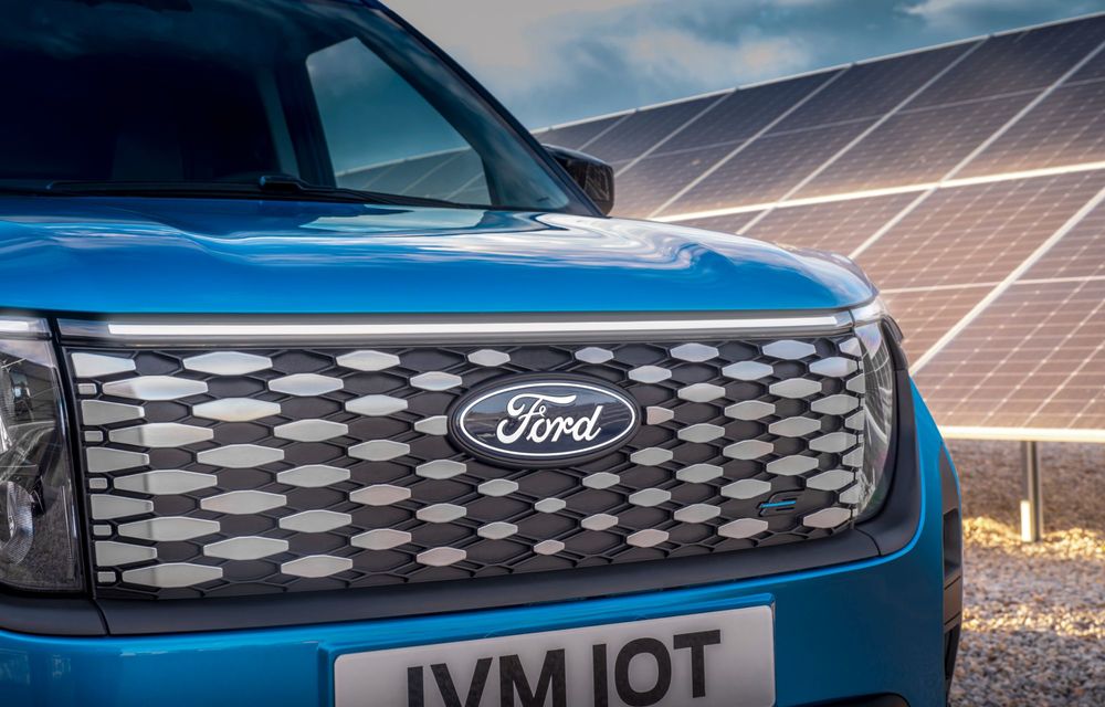 Aceasta este prima electrică care va fi produsă în România: Ford e-Transit Courier - Poza 23