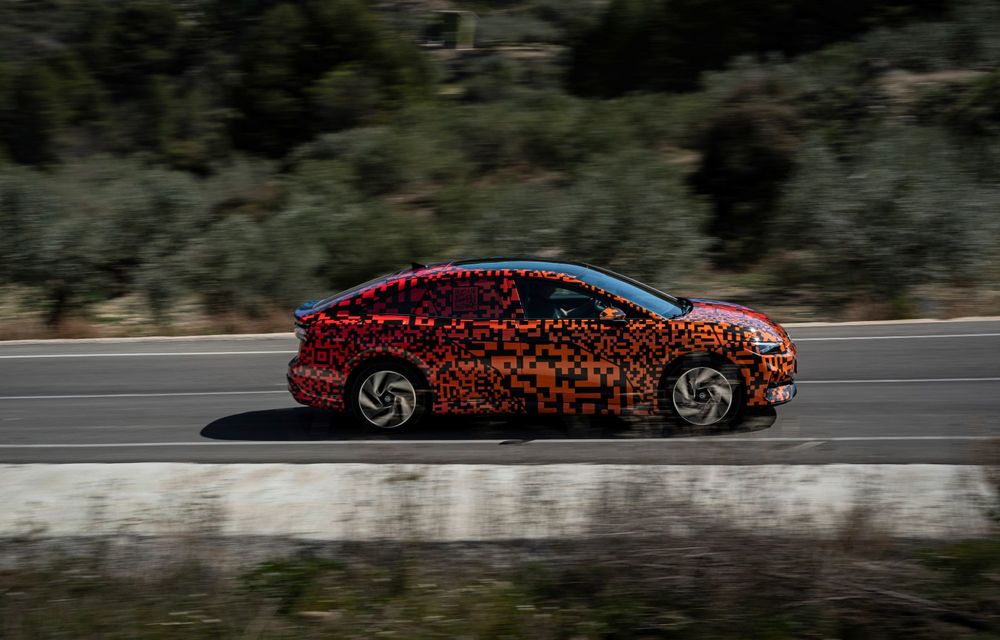 Imagini noi cu înlocuitorul electric al lui Volkswagen Passat: debut în 17 aprilie - Poza 17