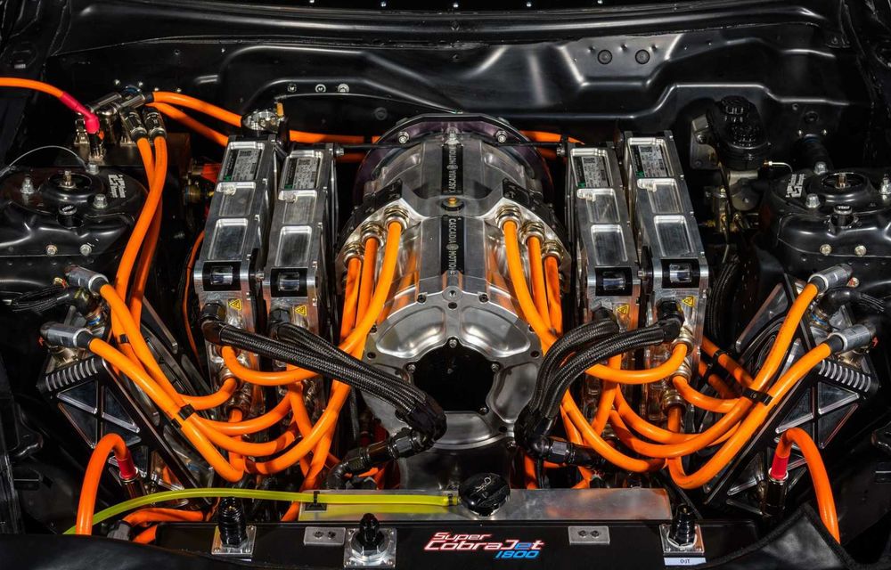 Ford prezintă noul Mustang Super Cobra Jet 1800, un monstru electric pentru drag racing - Poza 5