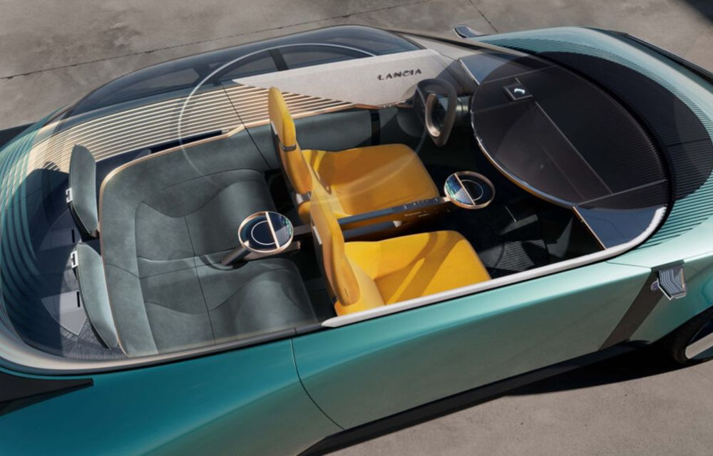 Lancia a renăscut: conceptul Pu+Ra HPE este un coupe electric inspirat de Stratos - Poza 18