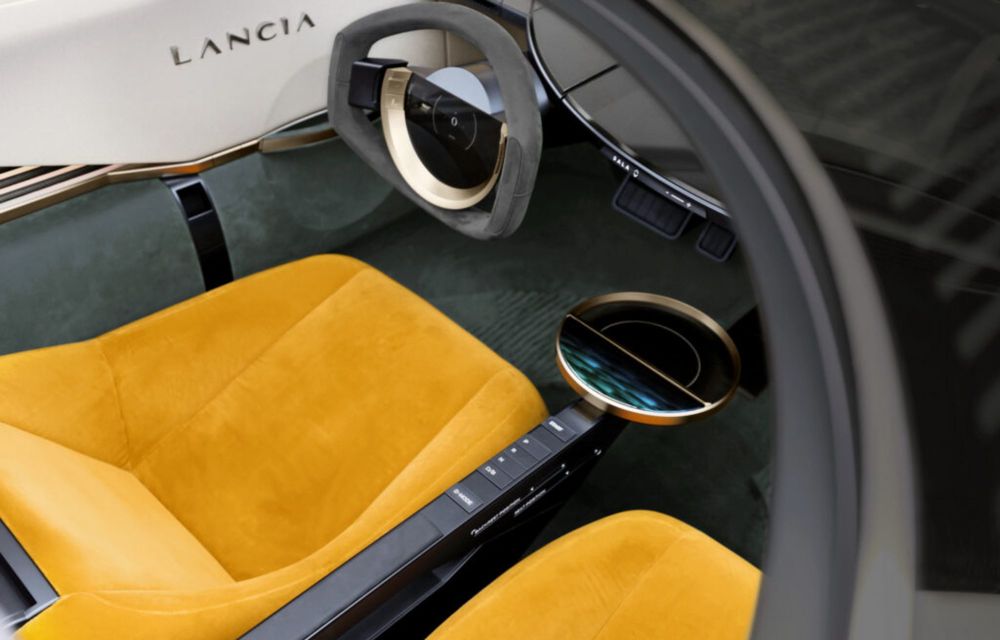 Lancia a renăscut: conceptul Pu+Ra HPE este un coupe electric inspirat de Stratos - Poza 24