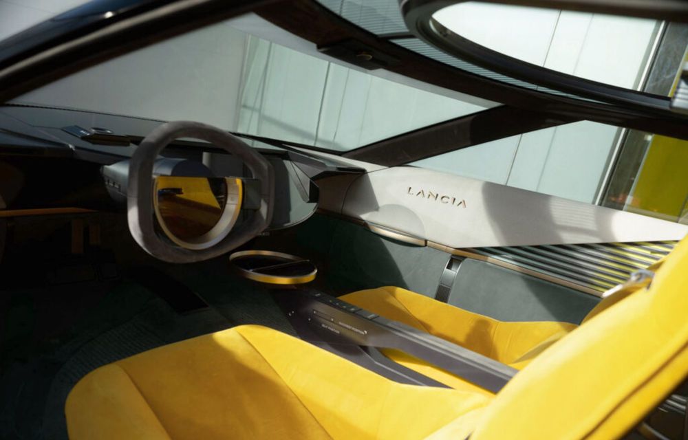 Lancia a renăscut: conceptul Pu+Ra HPE este un coupe electric inspirat de Stratos - Poza 25