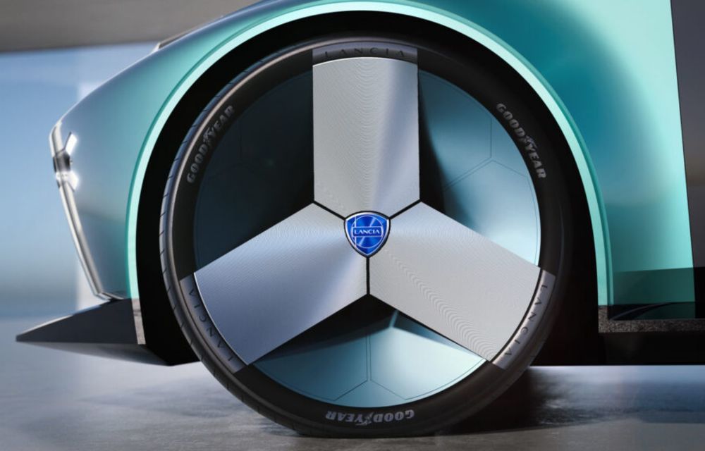Lancia a renăscut: conceptul Pu+Ra HPE este un coupe electric inspirat de Stratos - Poza 13