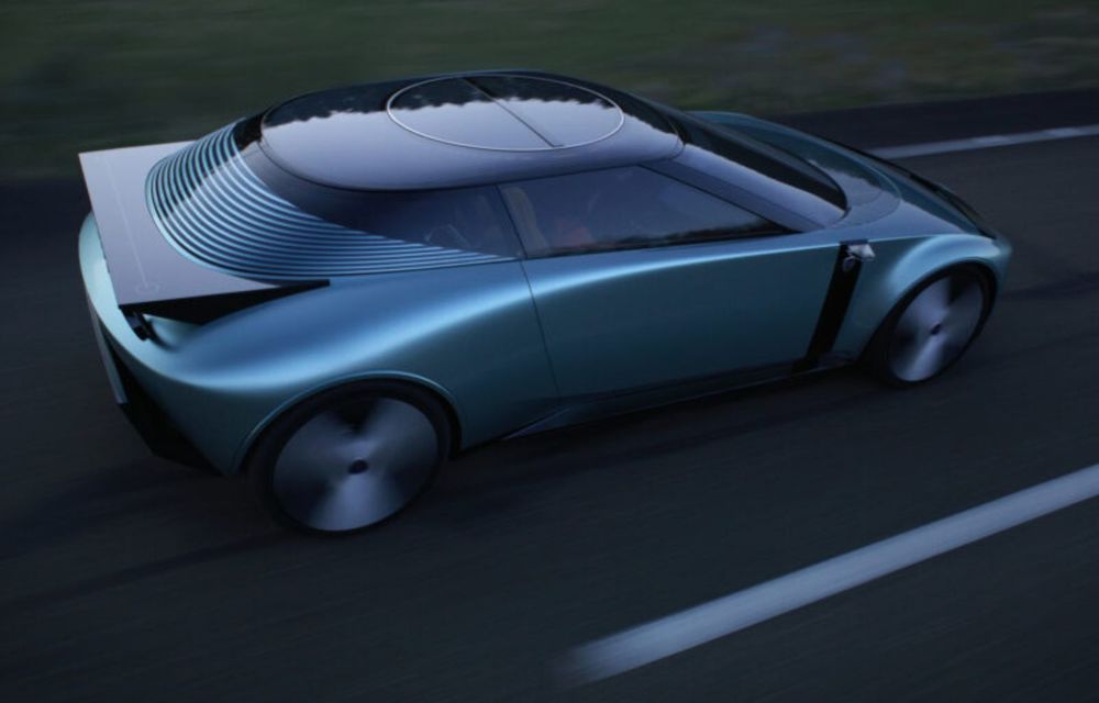 Lancia a renăscut: conceptul Pu+Ra HPE este un coupe electric inspirat de Stratos - Poza 7