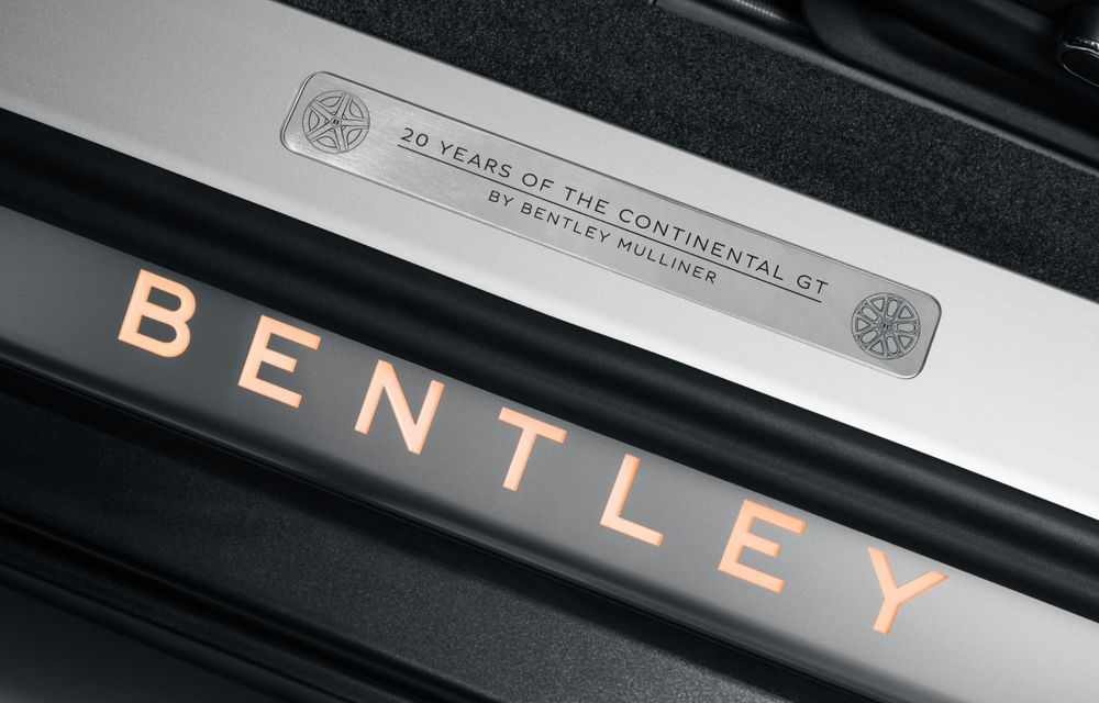 Bentley: 20 de ani de Continental GT, marcați de un exemplar unicat - Poza 8