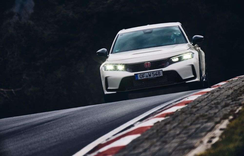 Honda Civic Type R redevine cea mai rapidă mașină cu tracțiune față pe Nurburgring - Poza 2