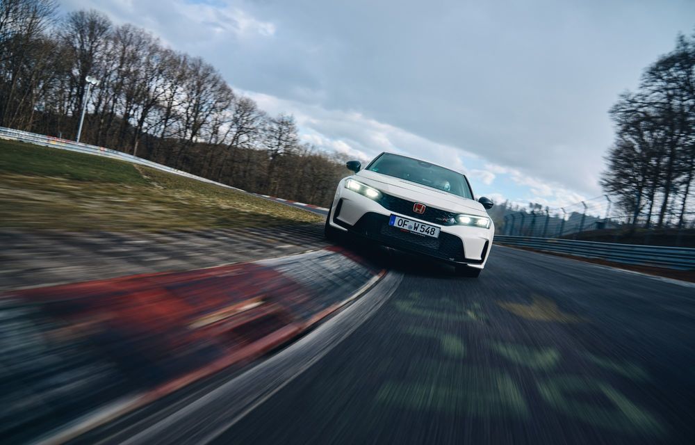 Honda Civic Type R redevine cea mai rapidă mașină cu tracțiune față pe Nurburgring - Poza 4