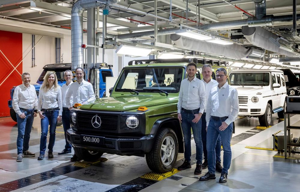 Moment istoric: Mercedes-Benz a produs 500.000 de exemplare Clasa G - Poza 1