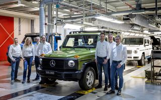 Moment istoric: Mercedes-Benz a produs 500.000 de exemplare Clasa G
