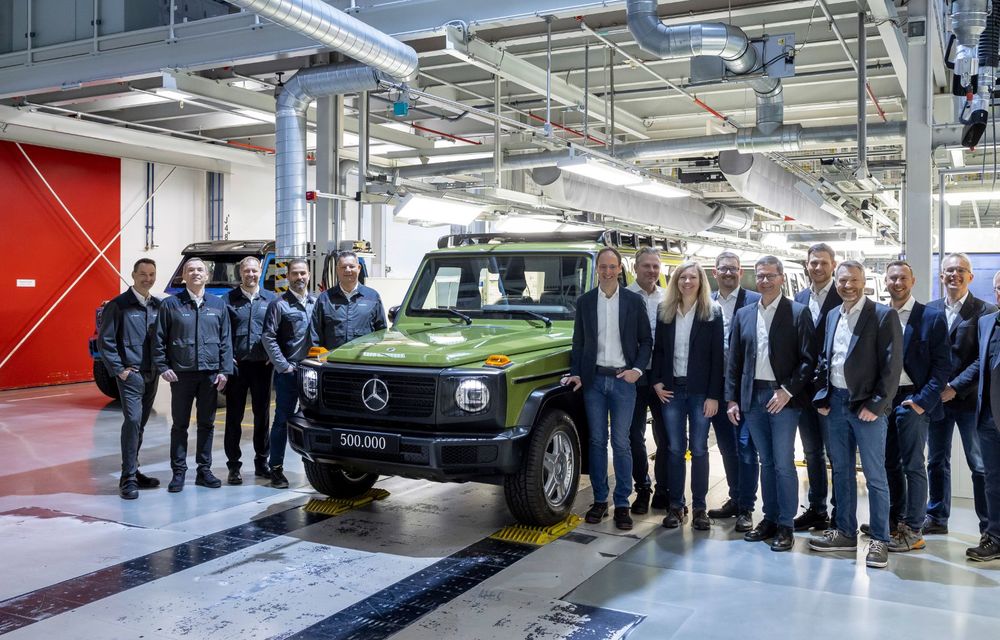 Moment istoric: Mercedes-Benz a produs 500.000 de exemplare Clasa G - Poza 2