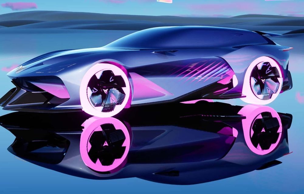 Noul concept Cupra DarkRebel anunță un viitor coupe de performanță electric - Poza 5