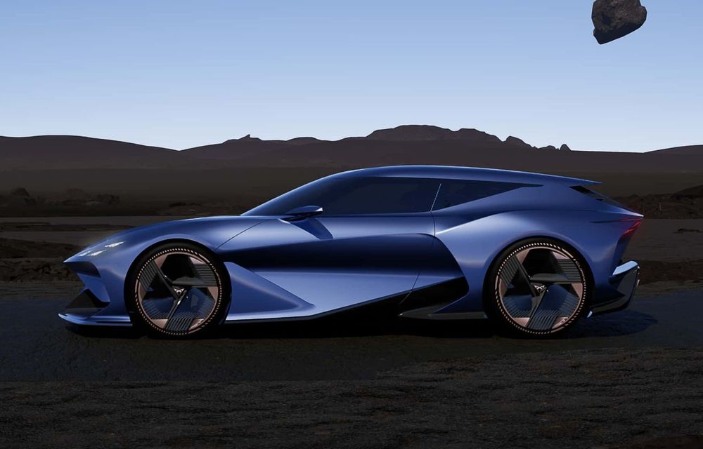 Noul concept Cupra DarkRebel anunță un viitor coupe de performanță electric - Poza 12
