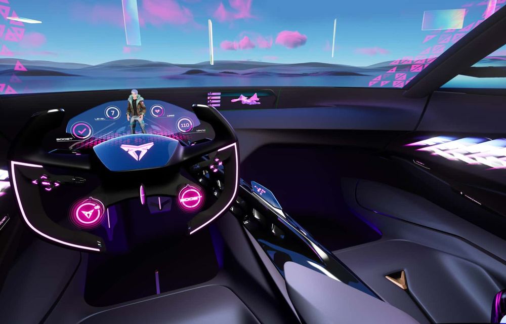 Noul concept Cupra DarkRebel anunță un viitor coupe de performanță electric - Poza 13