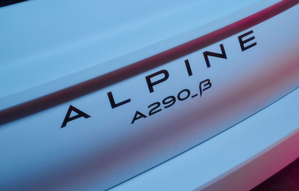 Imagini cu primul hot hatch electric Alpine A290 Beta. Debutul, în 9 mai - Poza 1