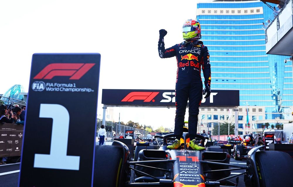 F1: Sergio Perez, victorie în cursa de sprint din Azerbaidjan - Poza 1
