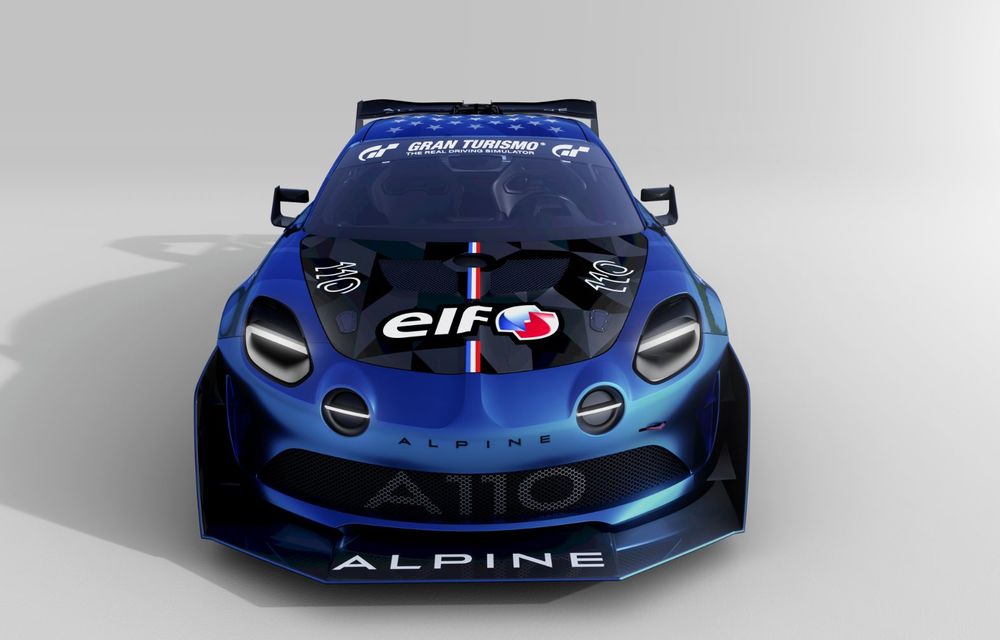 Alpine prezintă o versiune extremă pentru A110: motor de 500 CP și masă proprie de 950 kg - Poza 3