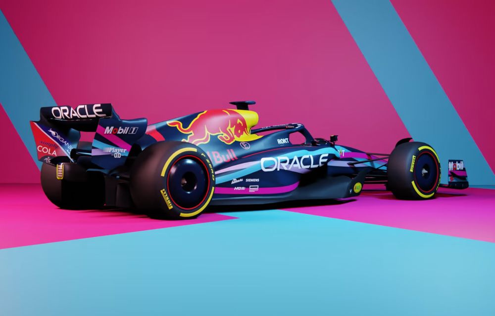F1: Red Bull prezintă o grafică specială nouă pentru etapa de la Miami - Poza 3