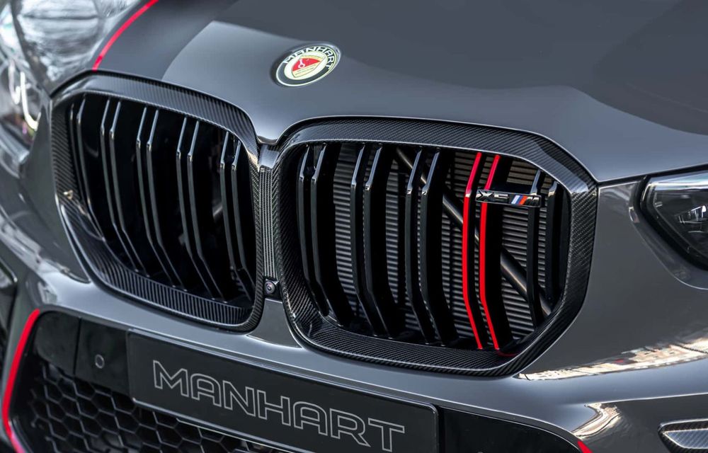 BMW X5 M tunat de Manhart: motor V8 de 730 de cai putere și elemente din fibră de carbon - Poza 7