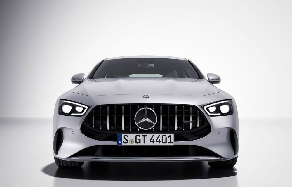 Noutăți pentru Mercedes-AMG GT 4-Door Coupe: pachet vizual nou pentru versiunile cu motoare cu 6 cilindri - Poza 2