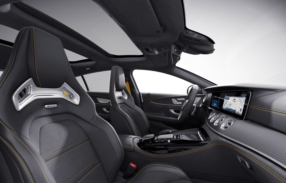 Noutăți pentru Mercedes-AMG GT 4-Door Coupe: pachet vizual nou pentru versiunile cu motoare cu 6 cilindri - Poza 11