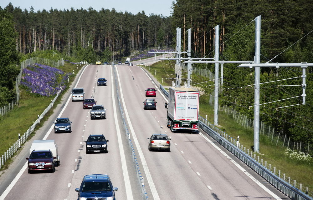 Suedia deschide prima autostradă electrificată în 2025. Mașinile electrice se vor încărca din mers - Poza 1