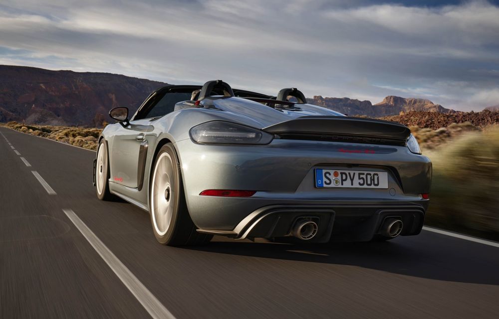Noul Porsche 718 Spyder RS, cântecul de lebădă al decapotabilei cu motor termic - Poza 4