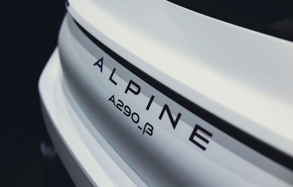 Noul Alpine A290 Beta, conceptul care anunță primul hot hatch electric al mărcii - Poza 55