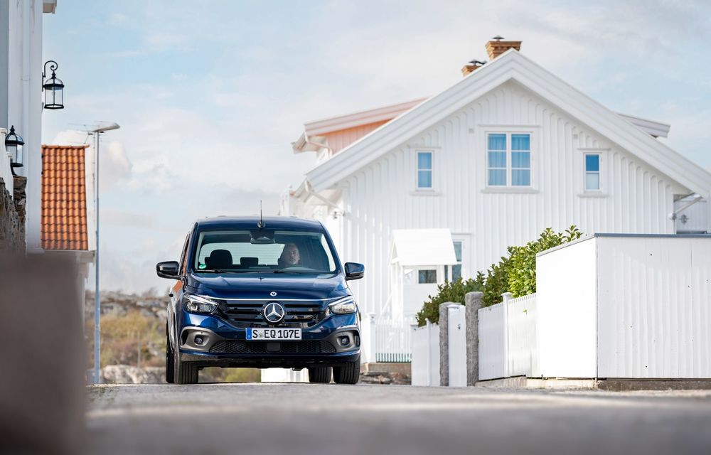 OFICIAL: Noul Mercedes EQT, versiunea electrică a Clasei T: preț de 49.000 de euro în Germania - Poza 21