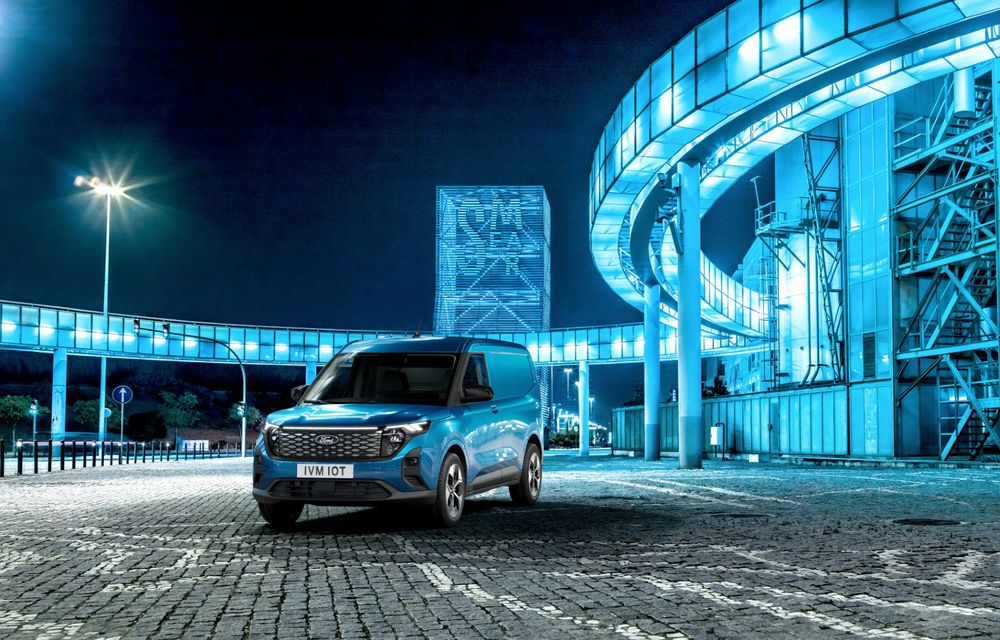 Prima imagine cu noul Ford e-Tourneo Courier, varianta de pasageri a electricei construite la Craiova - Poza 1