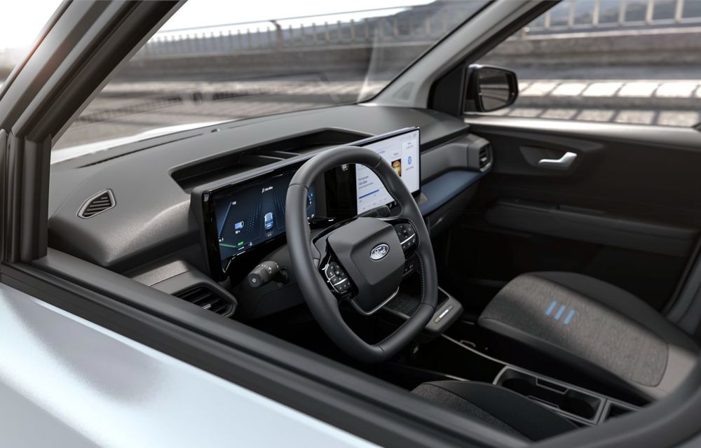 Ford prezintă noul E-Tourneo Courier. Monovolumul electric va fi produs la Craiova - Poza 14