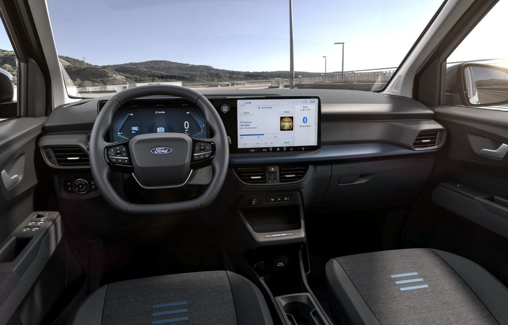 Ford prezintă noul E-Tourneo Courier. Monovolumul electric va fi produs la Craiova - Poza 13