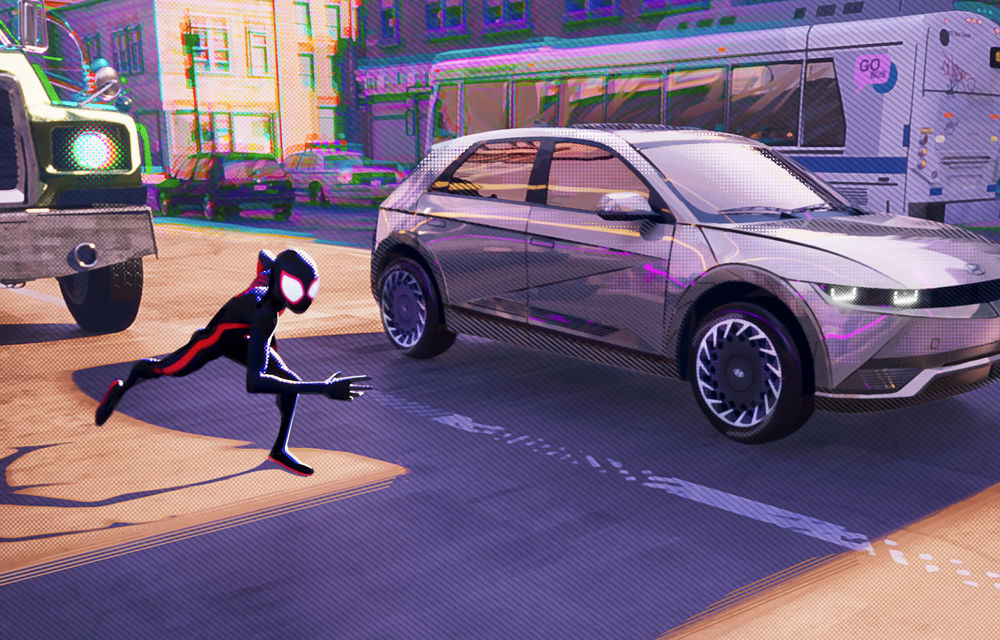 Un prototip Hyundai va apărea în filmul de animație &quot;Spider-Man: Across the Spider-Verse&quot; - Poza 6