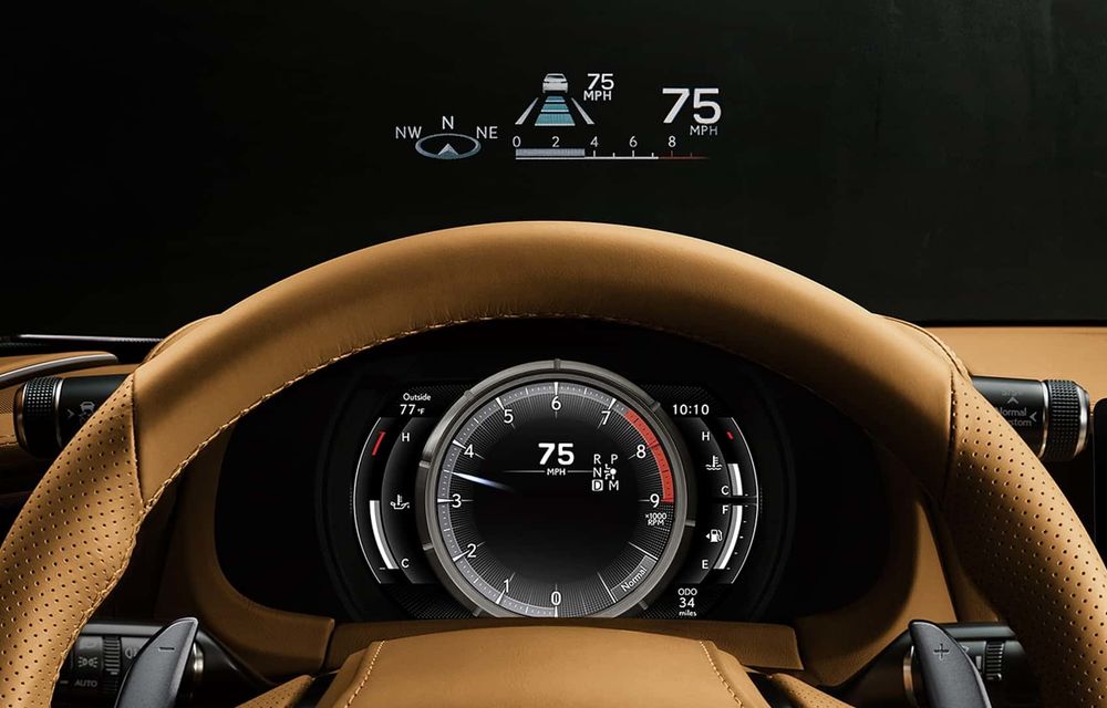 Noutăți pentru Lexus LC 500: display multimedia mai mare și culori exterioare noi - Poza 13
