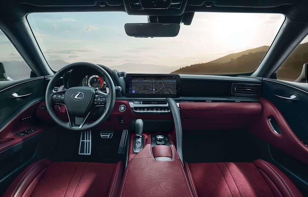 Noutăți pentru Lexus LC 500: display multimedia mai mare și culori exterioare noi - Poza 12