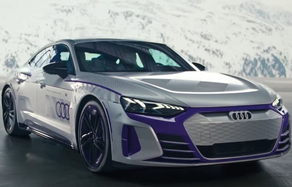 Audi prezintă conceptul RS e-Tron GT Ice Race. Debutul oficial, în 28 mai - Poza 1