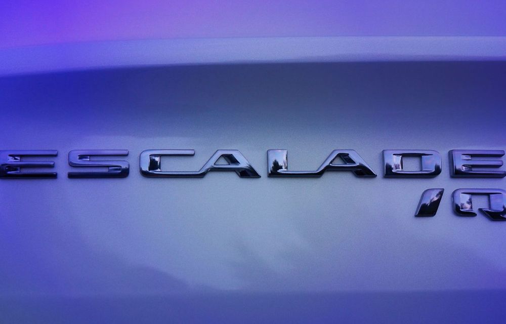 OFICIAL: Cadillac Escalade devine electric. Va fi dezvăluit în acest an - Poza 1