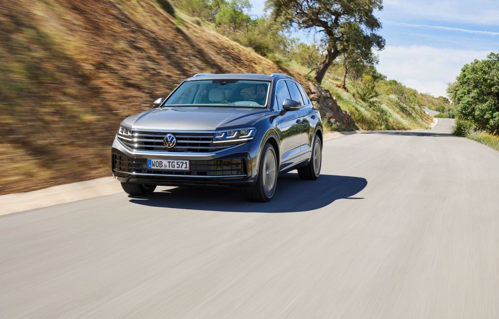 Noul Volkswagen Touareg facelift: faruri noi, motor V6 electrificat și preț de 69.000 de euro - Poza 15