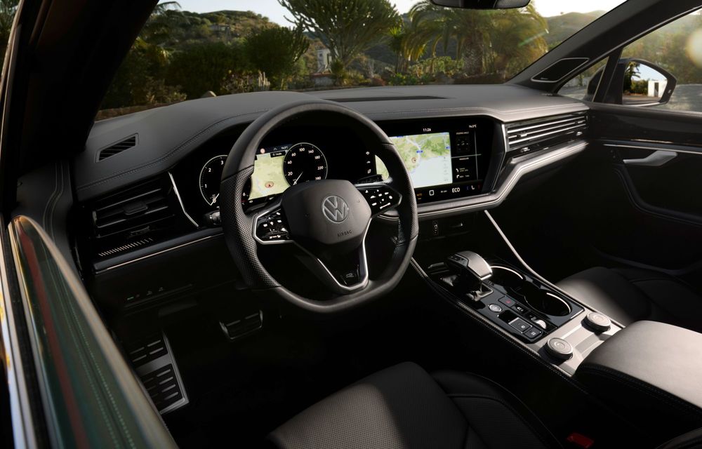 Noul Volkswagen Touareg facelift: faruri noi, motor V6 electrificat și preț de 69.000 de euro - Poza 51
