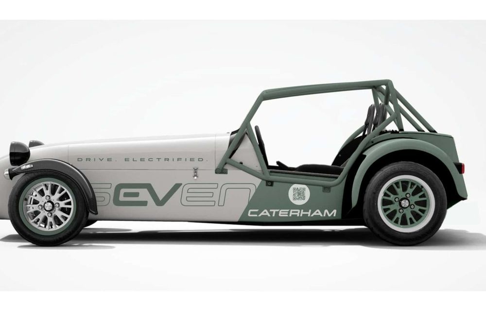Chiar și Caterham trece pe electrice: conceptul EV Seven promite încărcare în 15 minute - Poza 1