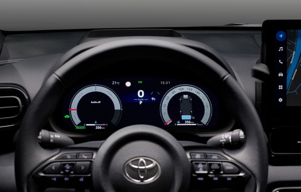 Noutăți pentru Toyota Yaris: mai multă putere, instrumentar digital nou și sisteme de siguranță noi - Poza 17